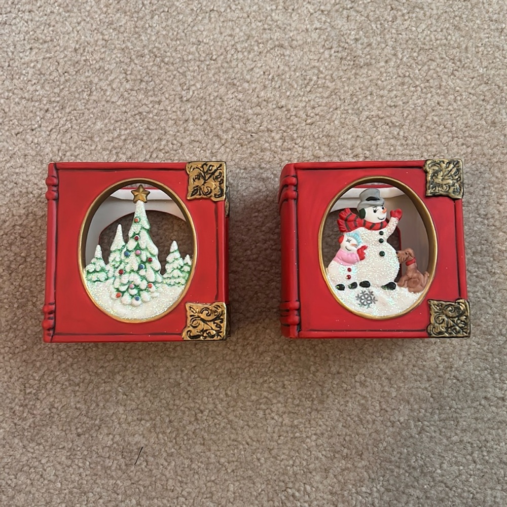 Christmas Tea Light Candleholders